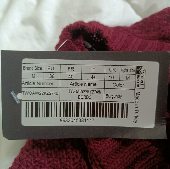 Trendyol Poncho Knitwear Sweater - Picture 7 of 8